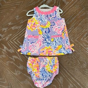 COPY - BNWOT Lilly shift and bloomer set, 12-18m